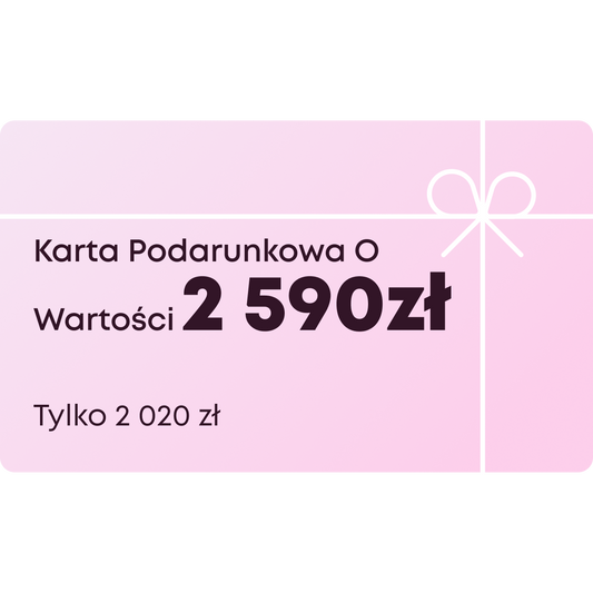 Giftcard (2590PLN)